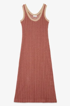 Robe longue en coton