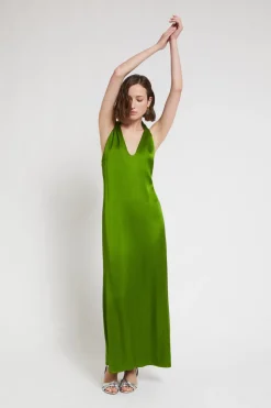 Robe longue en viscose