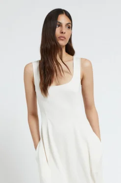 Robe longue en viscose