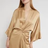 Robe longue en viscose