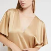Robe longue en viscose