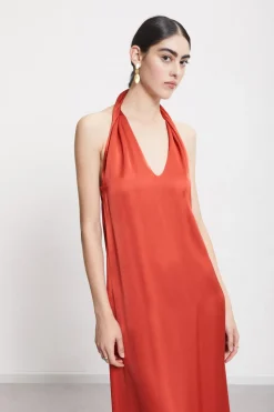 Robe longue en viscose