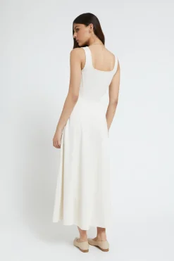 Robe longue en viscose