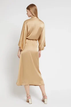 Robe longue en viscose