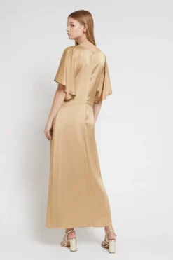 Robe longue en viscose