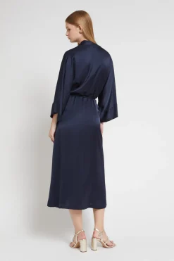 Robe longue en viscose