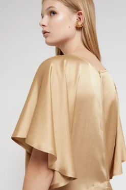 Robe longue en viscose