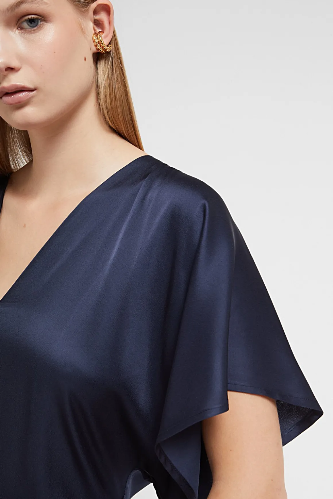 Robe longue en viscose