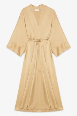 Robe longue en viscose