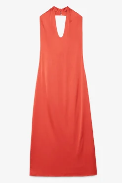 Robe longue en viscose