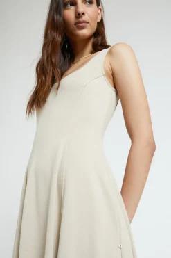 Robe longue en viscose