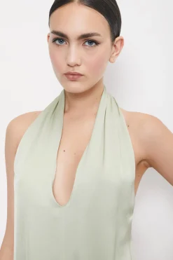 Robe longue en viscose
