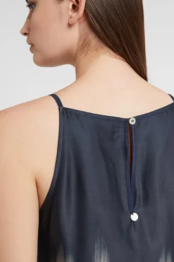 Robe longue en viscose imprimée