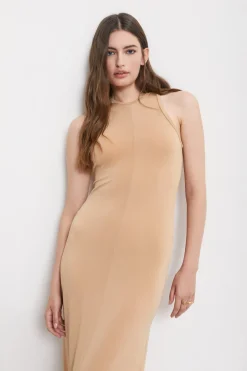 Robe longue élastique