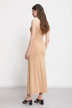 Robe longue élastique