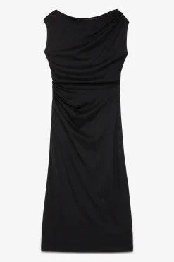 Robe midi en jersey