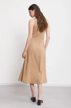 Robe midi en lin