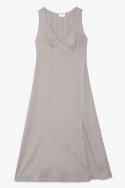 Robe midi en lin