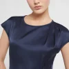 Robe midi en viscose