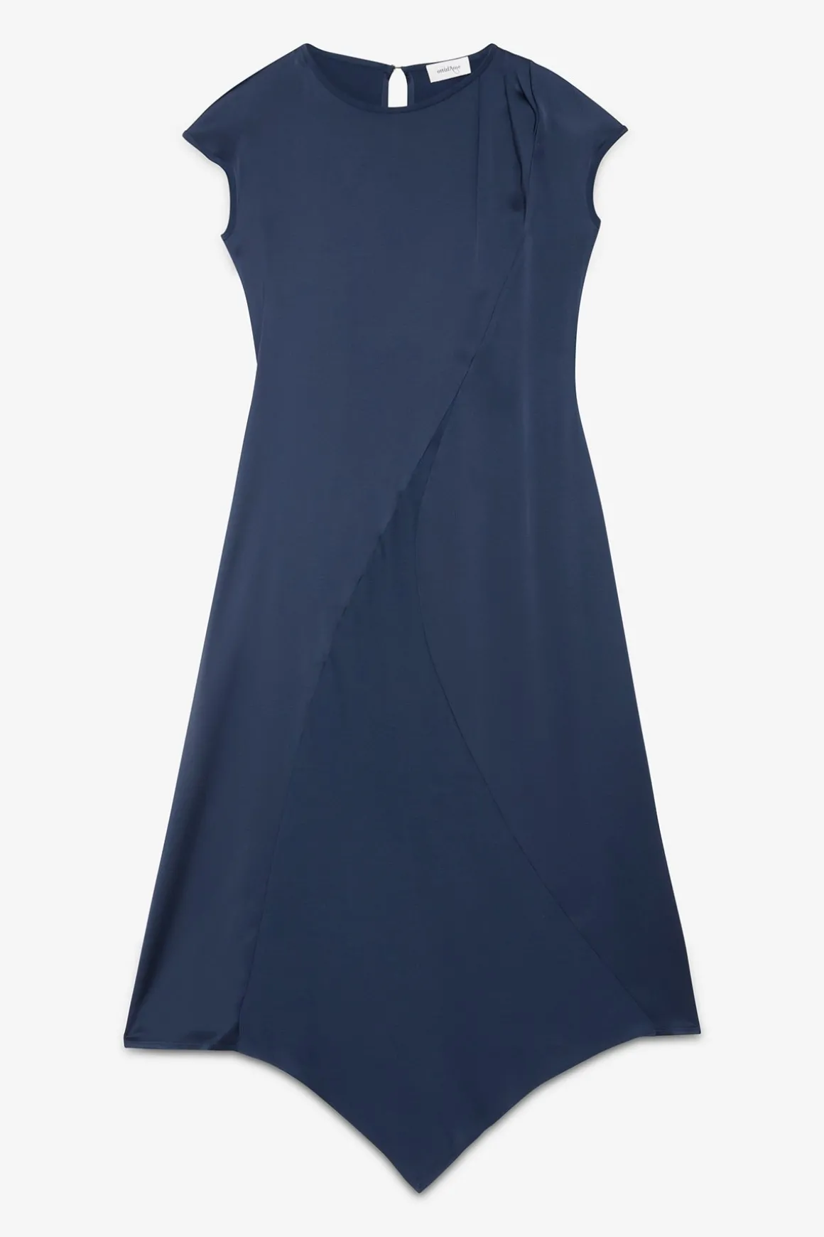 Robe midi en viscose