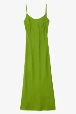 Robe style lingerie en lin