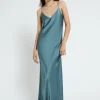 Robe style lingerie en viscose