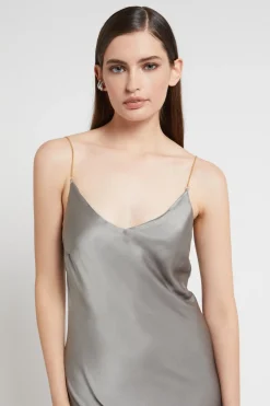 Robe style lingerie en viscose
