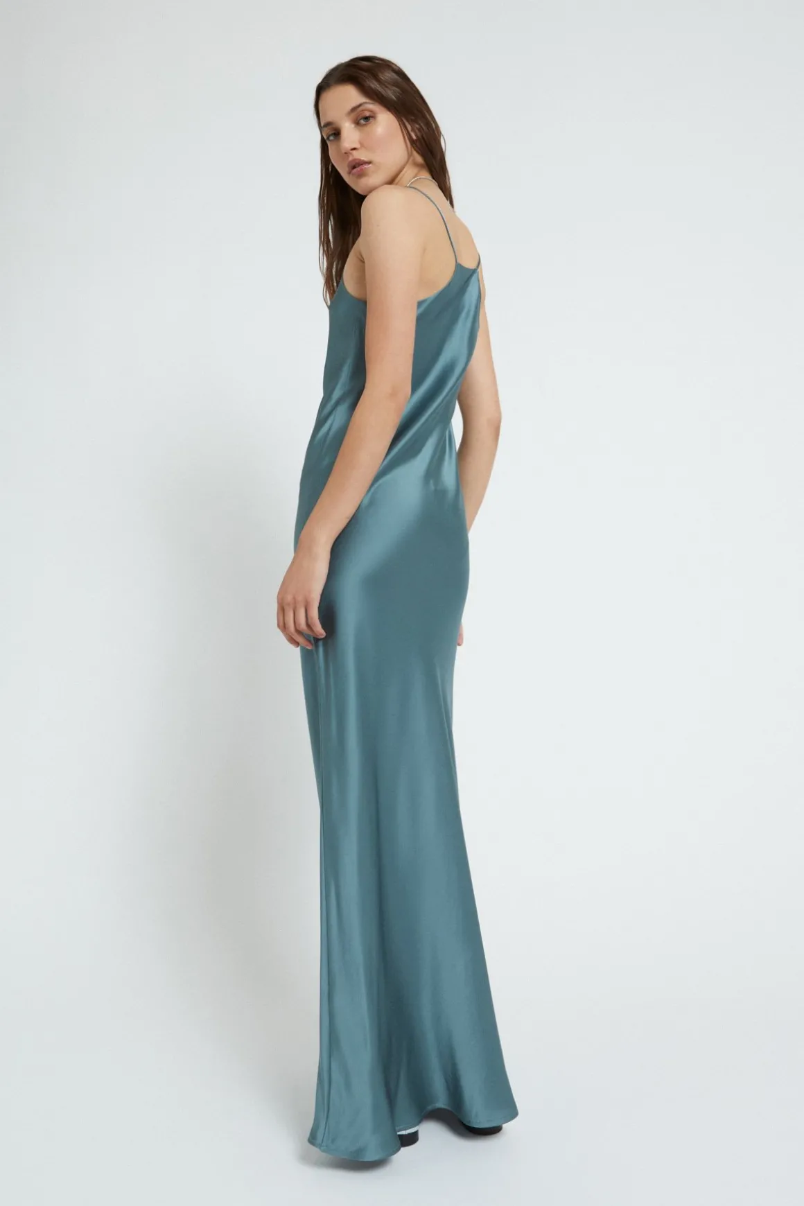 Robe style lingerie en viscose