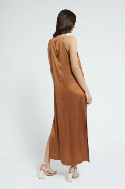 Robe style lingerie en viscose