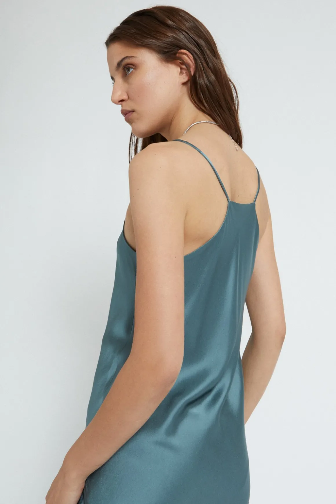 Robe style lingerie en viscose