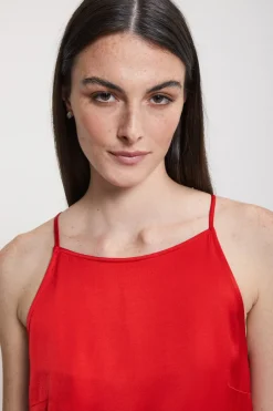 Robe style lingerie en viscose