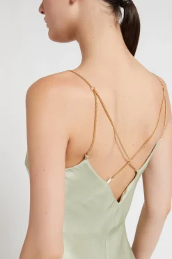 Robe style lingerie en viscose