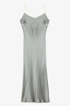 Robe style lingerie en viscose