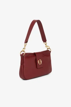 Sac baguette en cuir