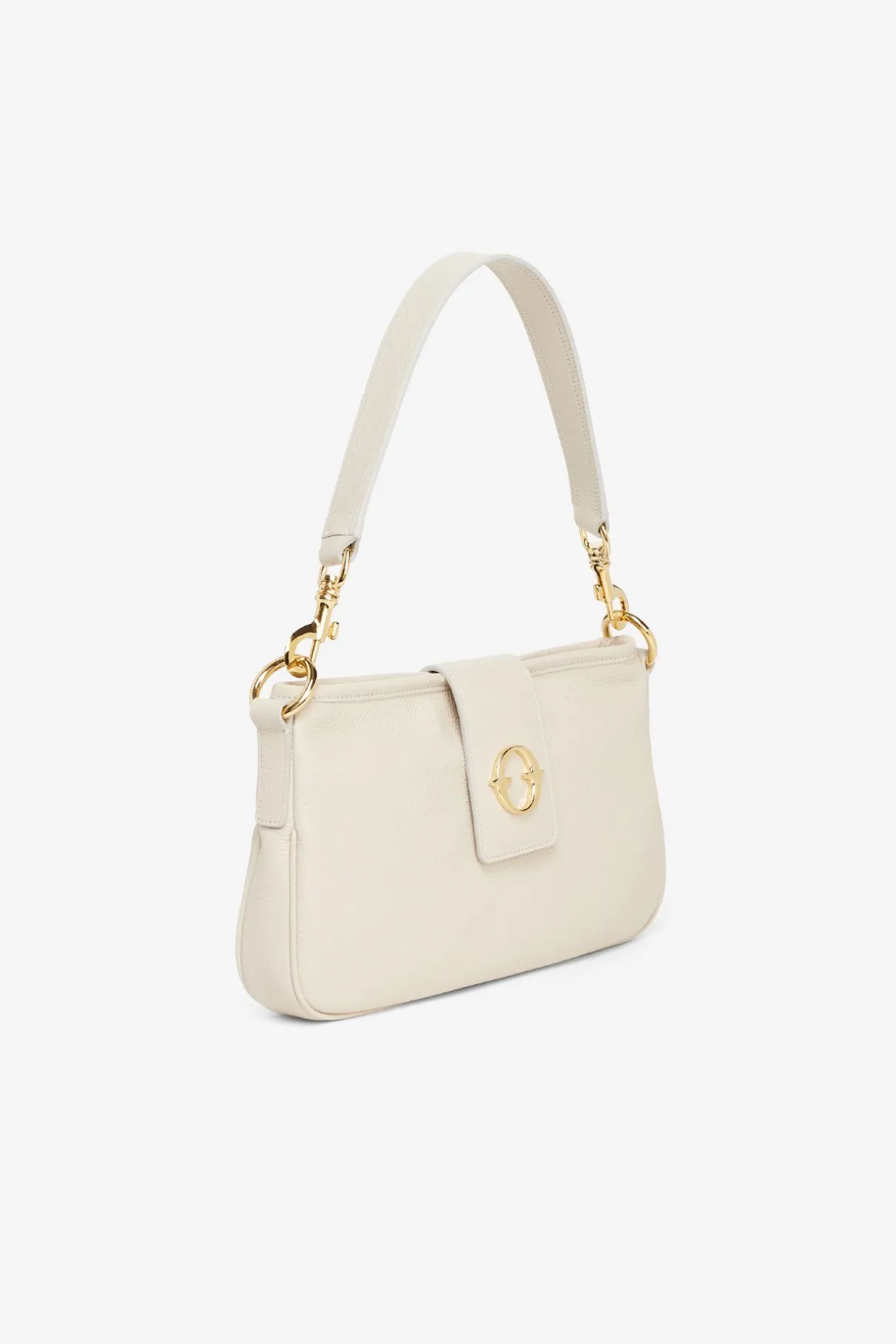 Sac baguette en cuir