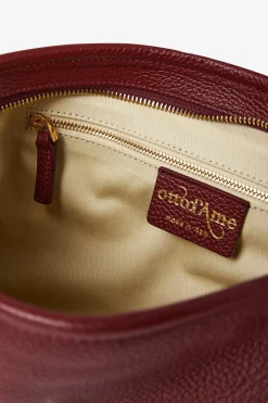 Sac baguette en cuir