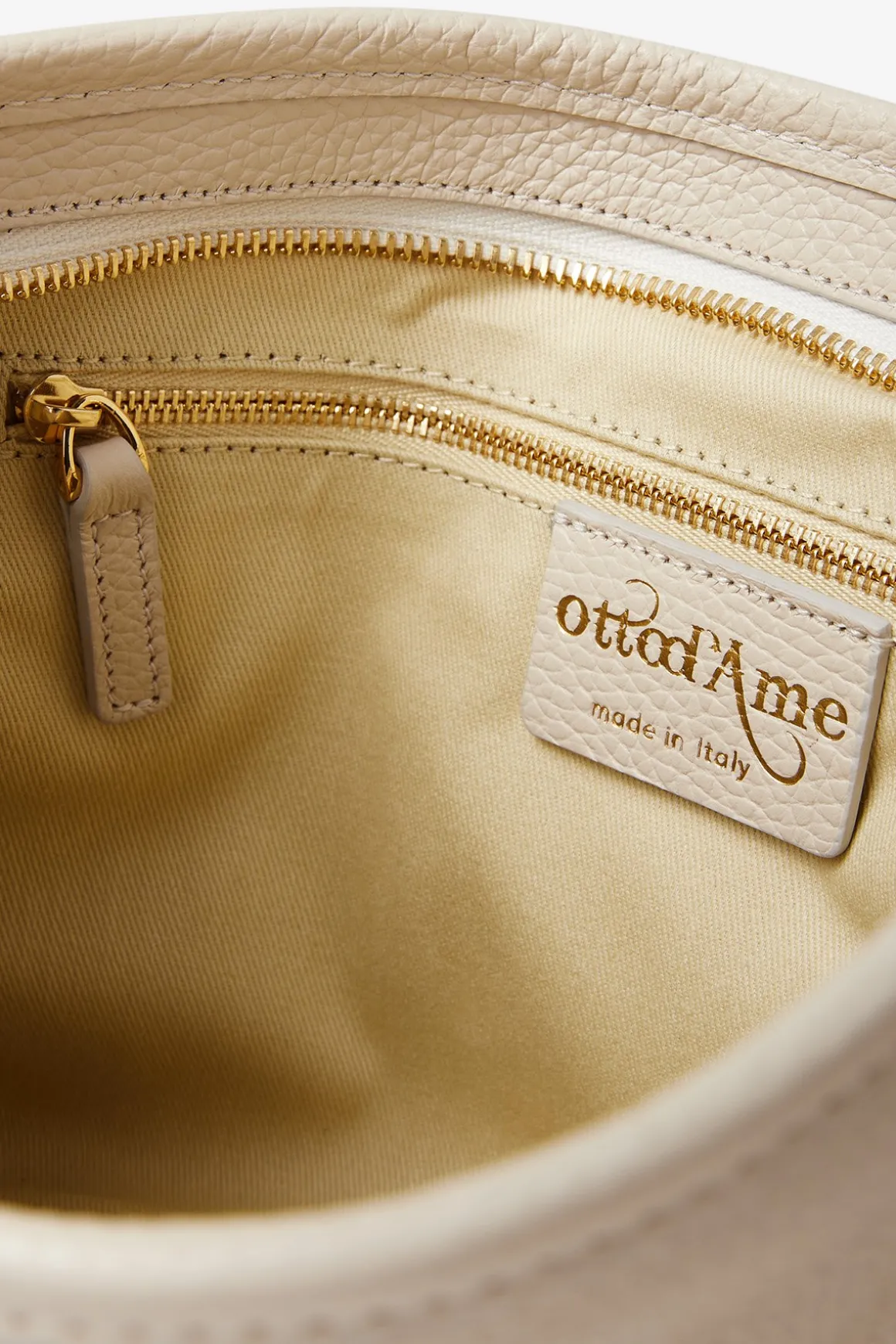 Sac baguette en cuir