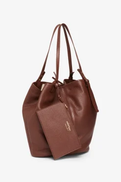Sac cabas en cuir