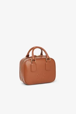 Sac caméra en cuir