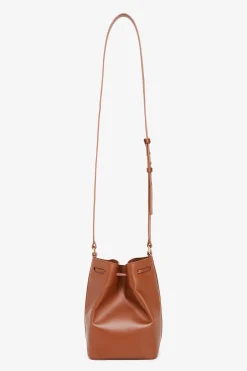 Sac seau en cuir