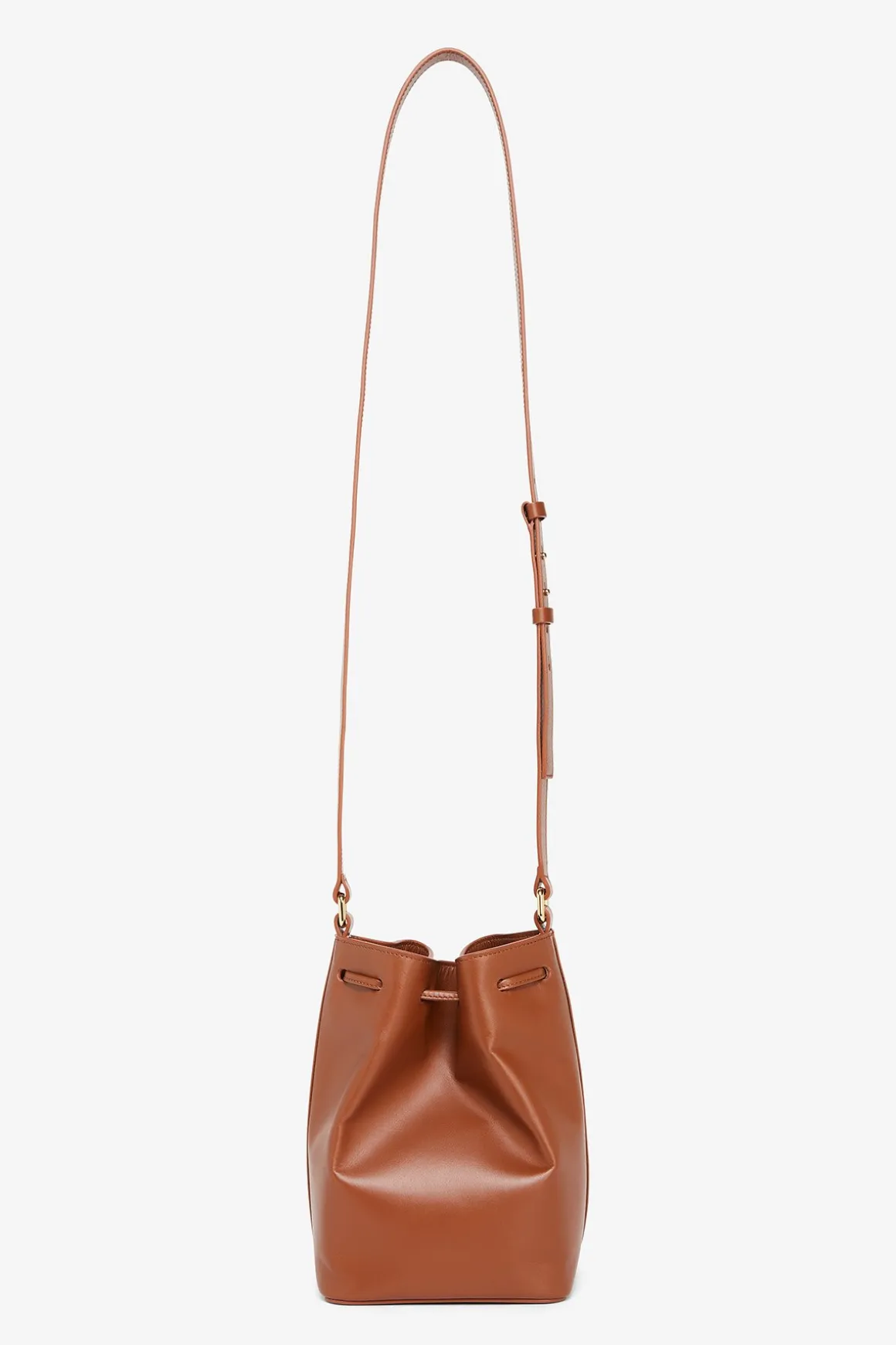 Sac seau en cuir