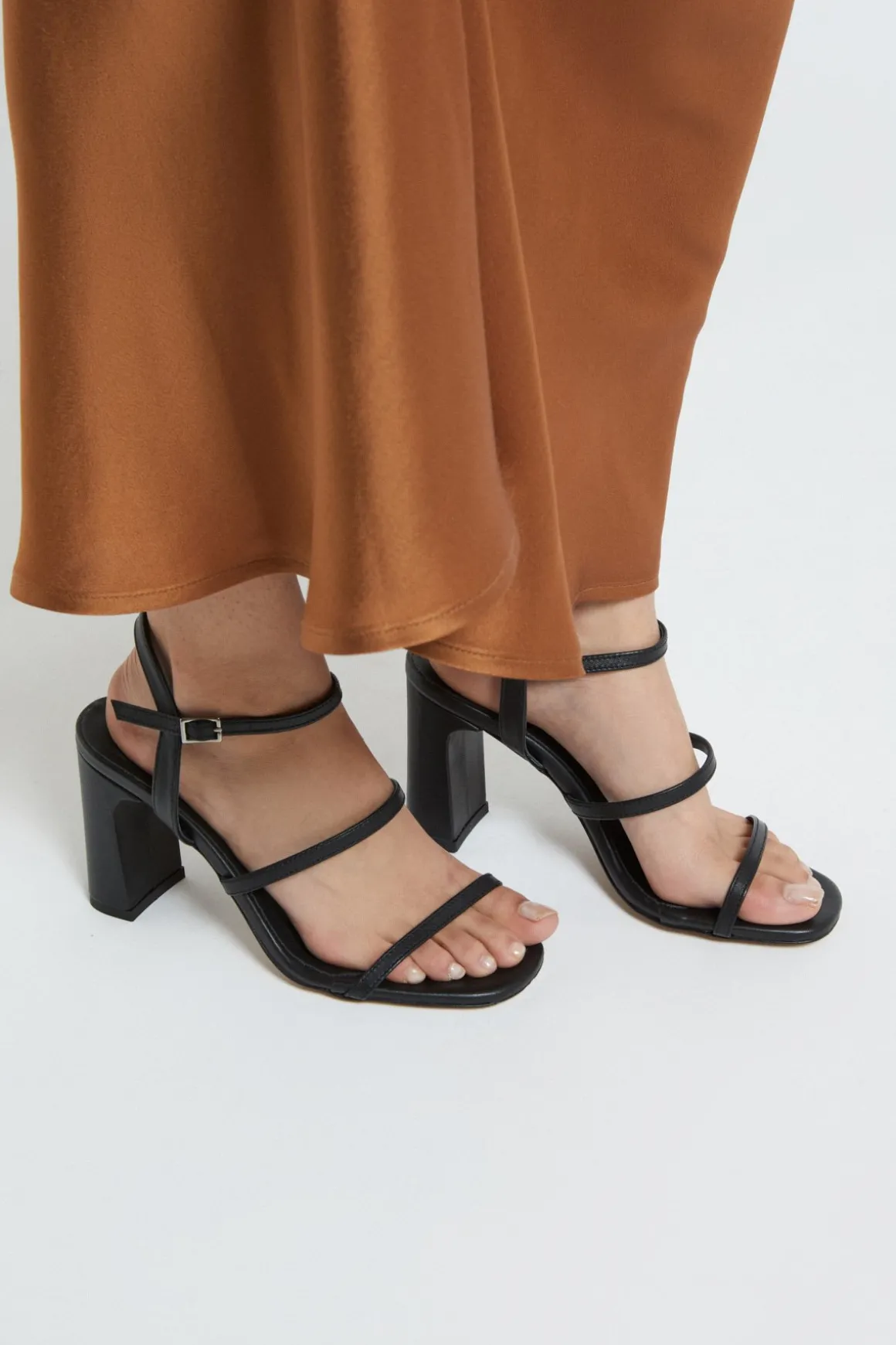 Sandales en cuir