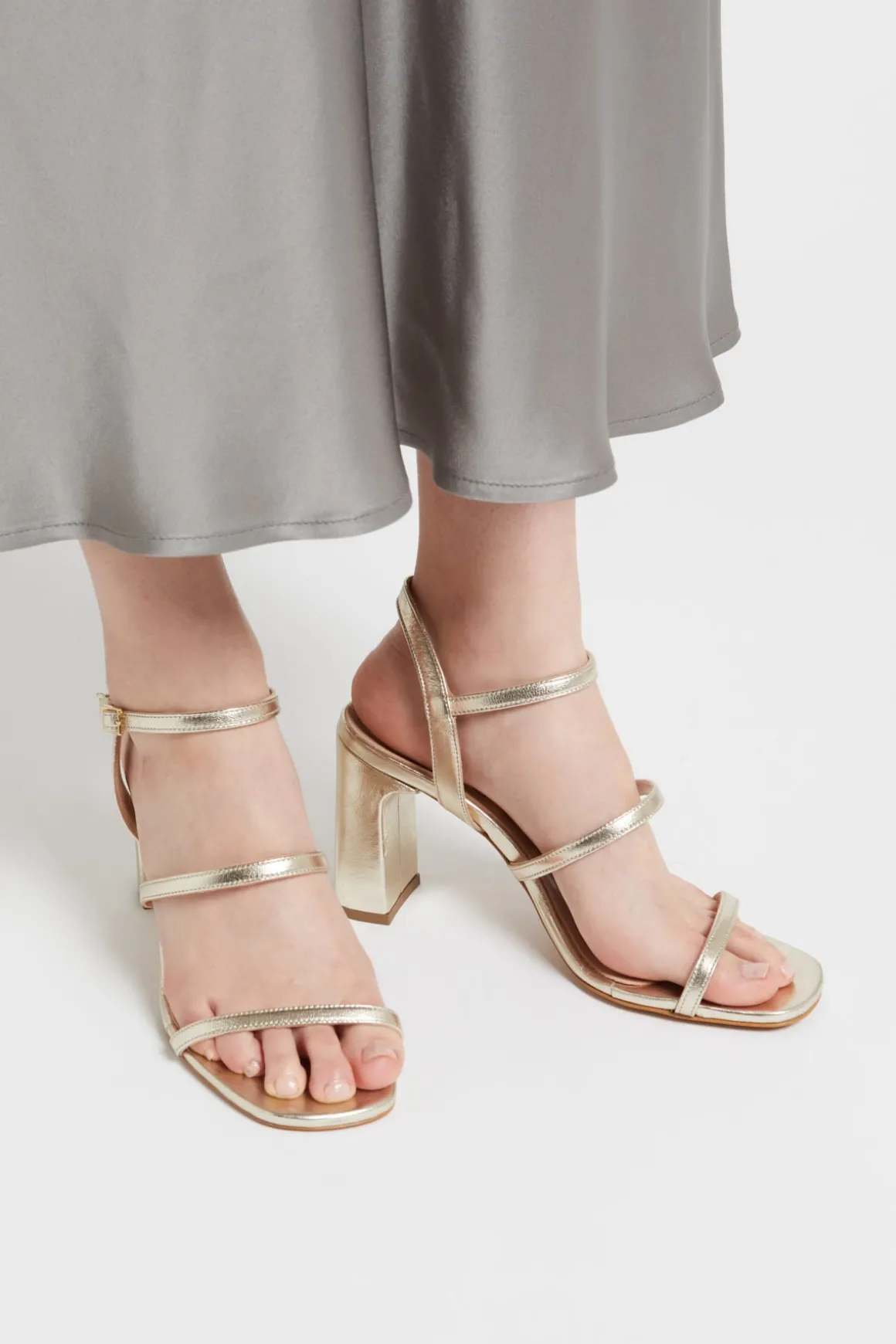 Sandales en cuir