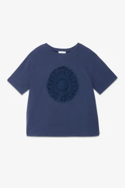 Tee Shirt avec application au crochet