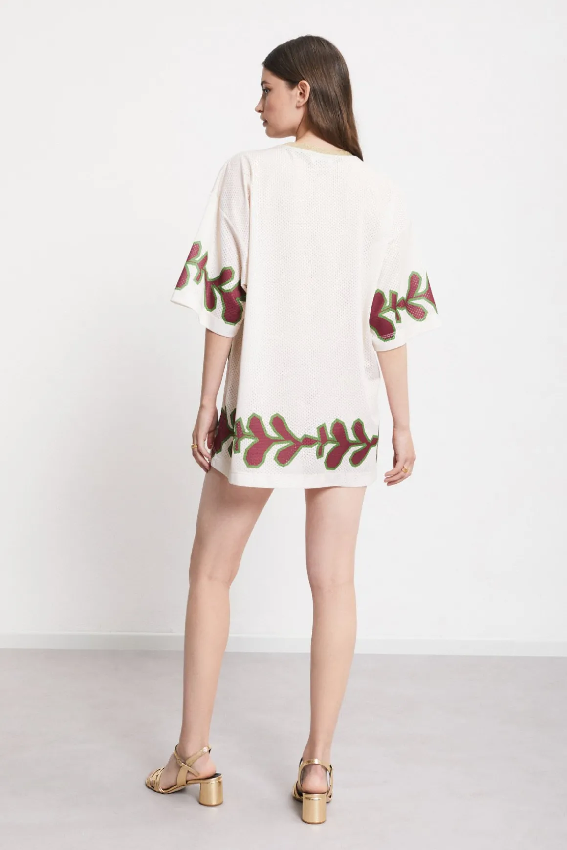 Tee Shirt over size imprimé