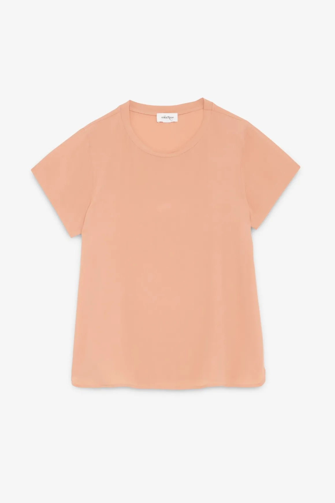 Tee-Shirt en soie mélangée