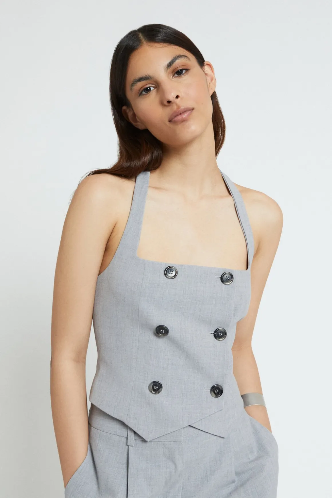Top avec boutons