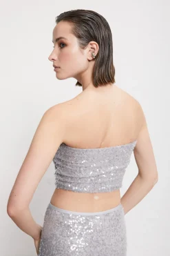 Top avec pailettes