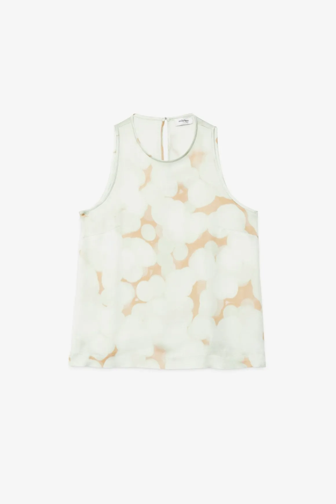 Top en viscose imprimée