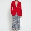 Veste 1 bouton en coton
